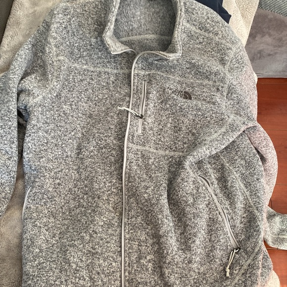 Men’s North Face Grey Full Zip Jacket - Picture 3 of 3